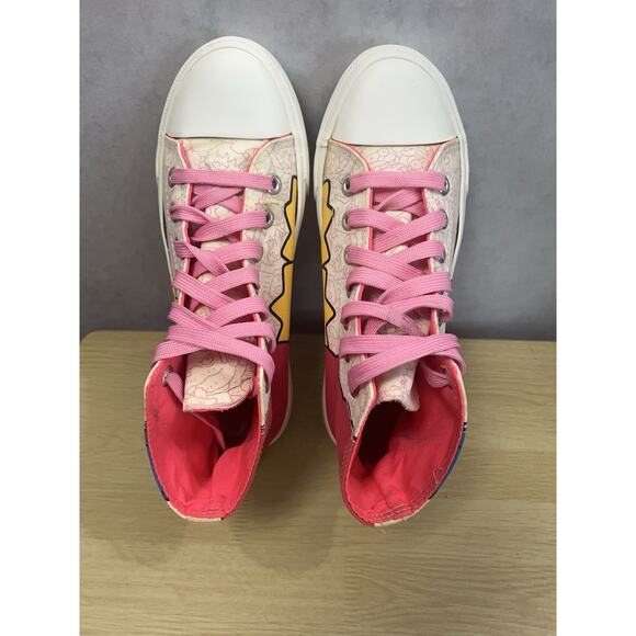 The Simpsons Homer Húa Mei Hi Tops Woman/Girl Sneakers Size 40/7 - Picture 5 of 10